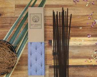 Incense Stick Bundle 80 Hand Dipped 4 Scents - 20 sticks each Premium Incense Aromatherapy Gift Meditation Fragrance Vegan Yoga Incense