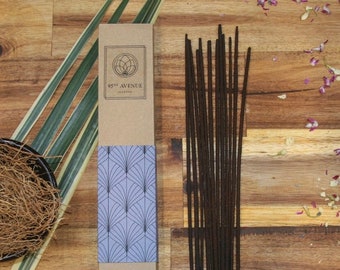 Dark Honey & Tobacco Incense Sticks Hand Dipped Incense Premium Scented Incence Aromatherapy Gift Meditation Fragrance Vegan Yoga Incens