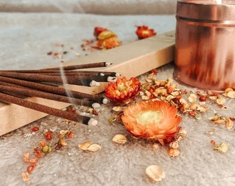 100 Incense Sticks Hand Dipped Incense - 5 Scents 20 sticks Designer Incense Premium Aromatherapy  Meditation Yoga Vegan Relaxation Incense