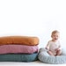 Rust Baby Nest Lounger Co Sleeper image 7