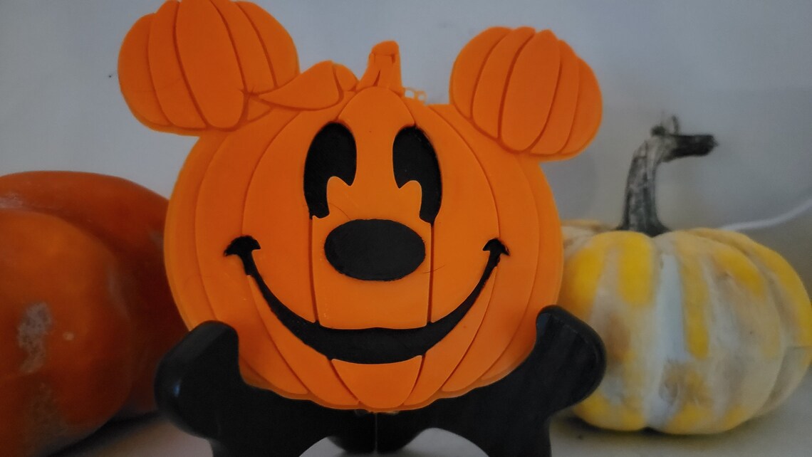 Mickey Pumpkin Mickey Halloween decorations Disney Fall Etsy