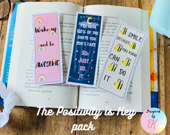 Positivity is Key pack~~~Comes laminated