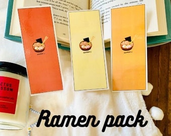 Ramen Bookmarks