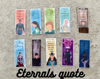 Etern*ls quote bookmarks~~~comes laminated