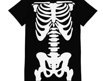 Skeleton T-shirt dress