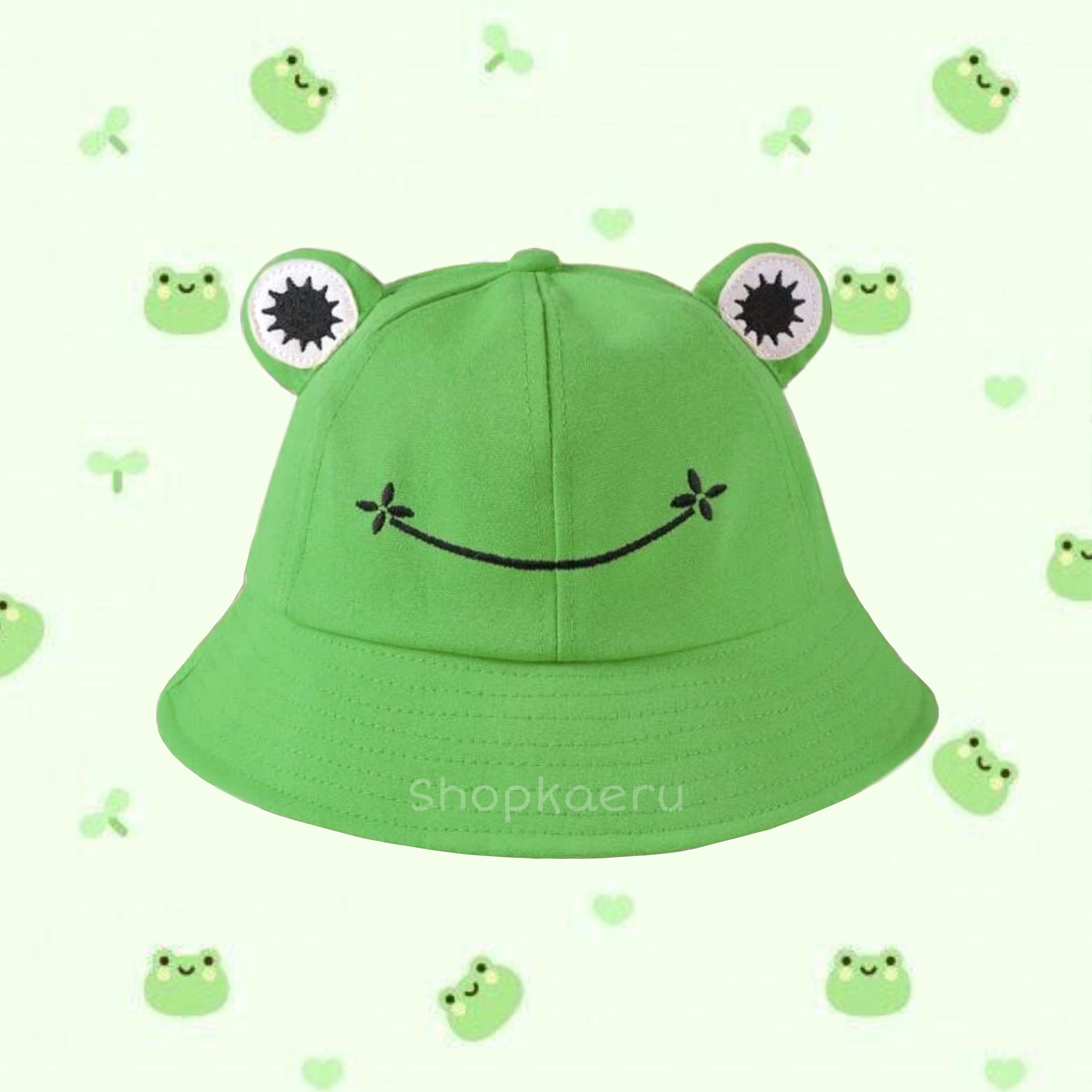 Kaeru froggy bucket hat Etsy