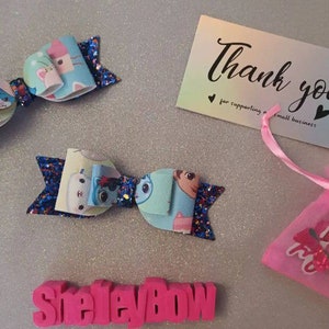 Gabbys doll house hair bows and snappy clips