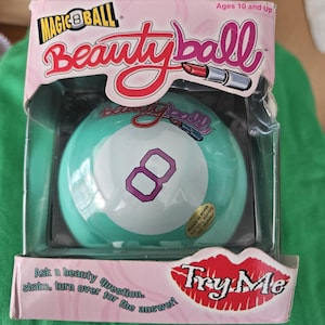 Y2K Vintage Full Size Magic 8 Beauty Ball Original Box Never Opened 2001 Mattel Claires Original Free Shipping