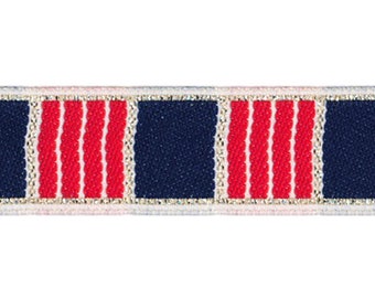 Metallic Jacquard Trim 1"