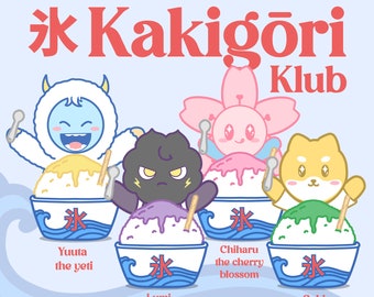 Kakigōri Klub Stickers