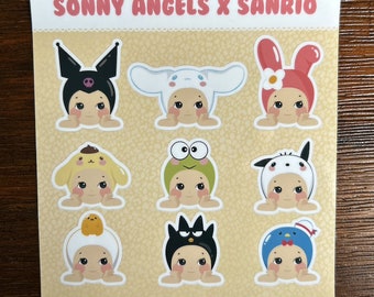 Sonny Angels x Sanrio Sticker Sheet