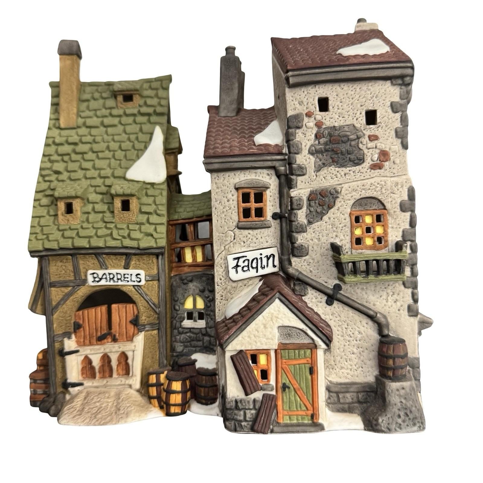 Dickens Porcelain Houses Village - Etsy