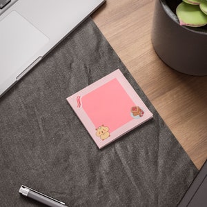 Kawaii Stick Note Pads Cute Stationery for Teacher Classroom Back to School Student Teacher Appreciation Gift for College Dorm Organization