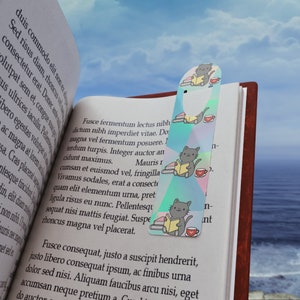 Cat Bookmark, Cat Lady Gift, Cat Lover, Cat Gift, Book Lover Gift, Gift for Her, Bookish, Book Nerd Gift, Cute Bookmark, Book Lover, Custom
