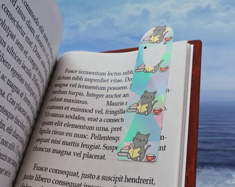 Cat Bookmark, Cat Lady Gift, Cat Lover, Cat Gift, Book Lover Gift, Gift for Her, Bookish, Book Nerd Gift, Cute Bookmark, Book Lover, Custom