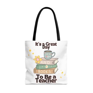 Teacher Tote Bag, Teacher Appreciation Gift, Back to School Tote, Teacher Gift, Teacher Accessories, Classroom Essentials, Teacher Bag