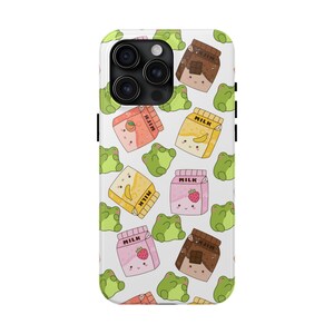 Aesthetic Phone Case, Custom Phone Case, Kawaii Phone Case, Y2K Phone Case, Frog Aesthetic, Anime Case, Kawaii Aesthetic, Collage Phone Case
