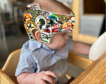 Custom Doc Band Helmet Duck Hunting Sticker Bomb Wrap- Digital Download File