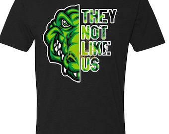 Gator They Not Like Us School Spirit Mascot PNG Ready to Print