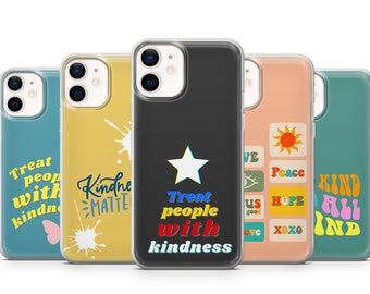 Custodia per telefono Kindness Pop Art, in morbido silicone/TPU GEL