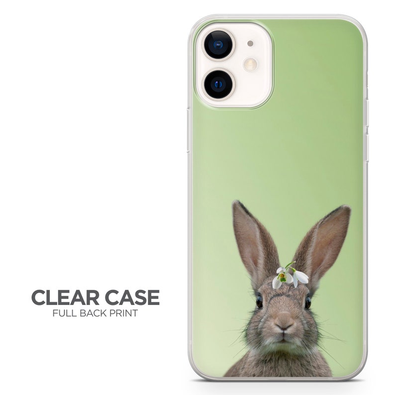 Green with Brown Bunny & Snowdrops:
Gentle green matte phone case with a brown bunny wearing snowdrops between its ears. Peaceful spring design symbolizing hope and renewal. Personalizable with text or initials. Perfect gift for nature and rabbit lovers.