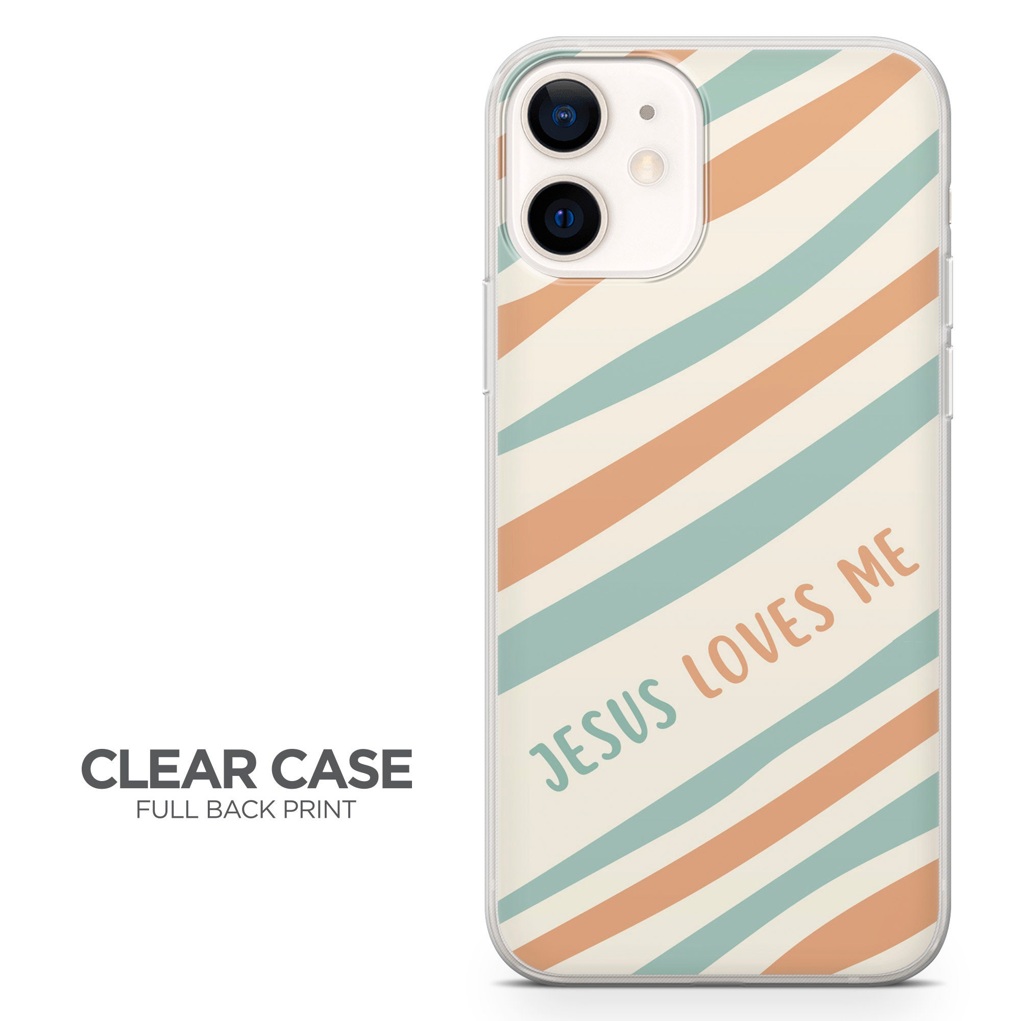 Jesus Phone Case With Bible Quotes. Christian Phone Case Fits iPhone 13