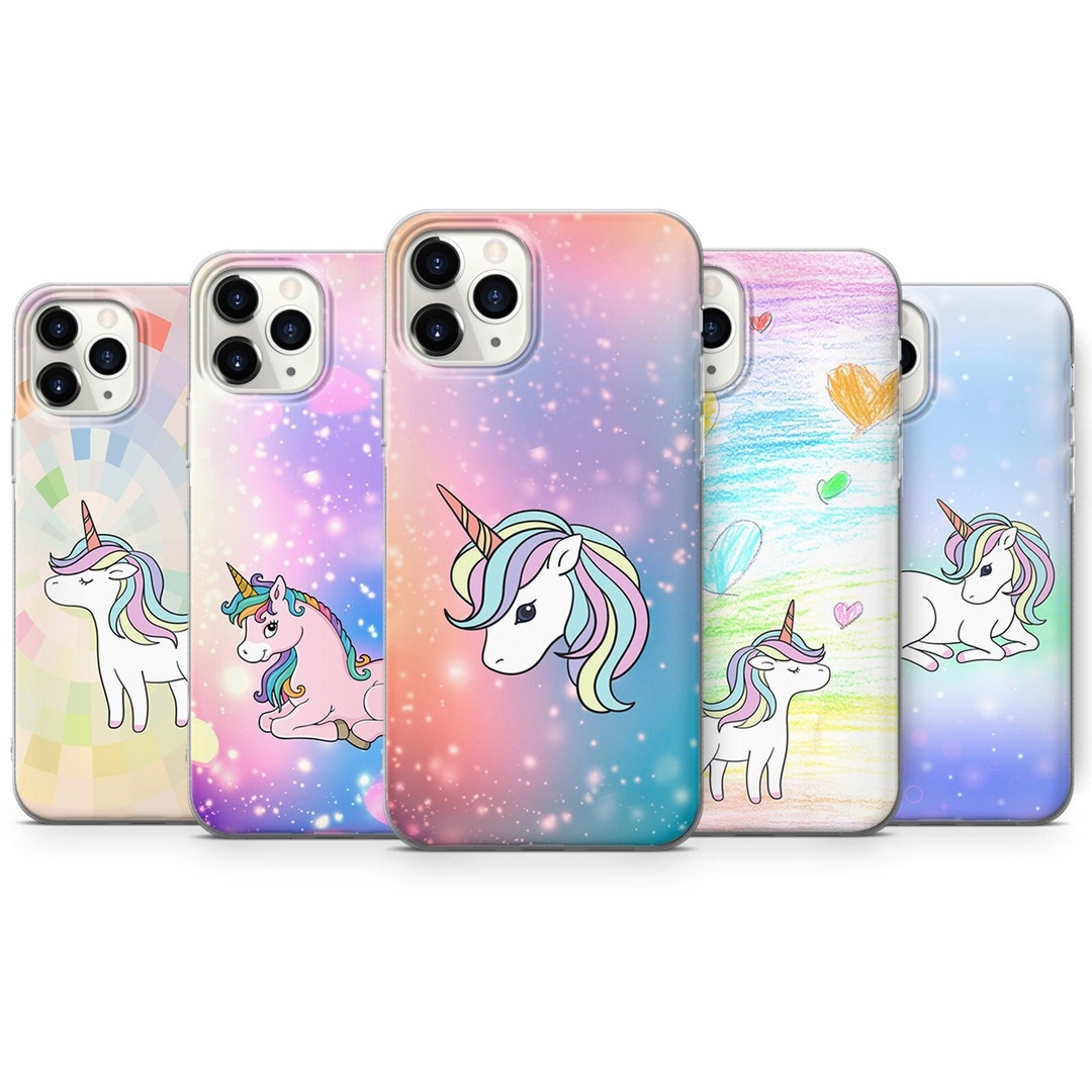 Unicorn Phone Case: Cute Girl's Cover for iPhone 16, 15, 14, 13