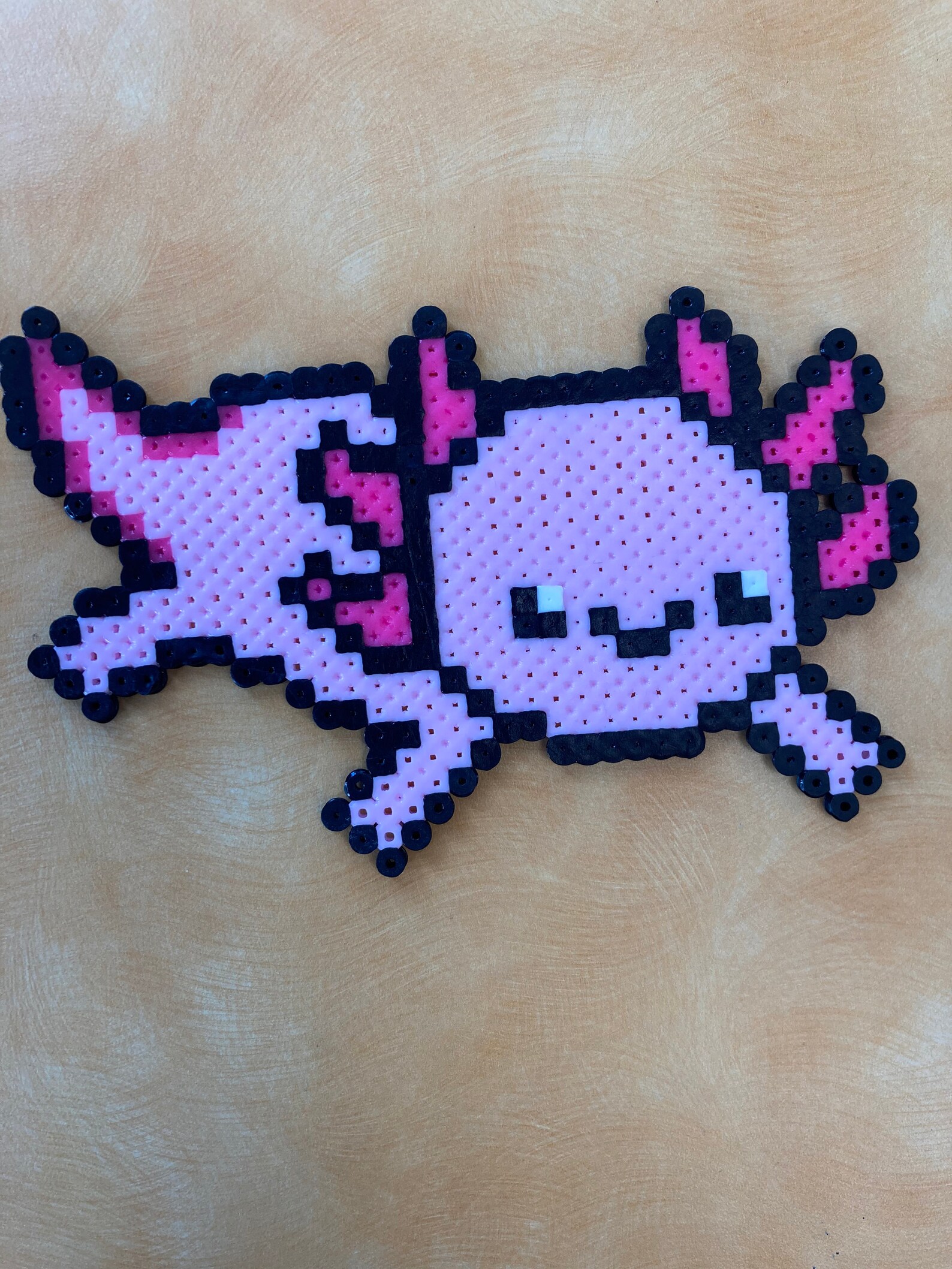 Perler bead axolotl Etsy