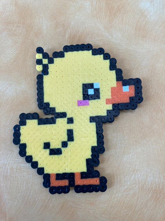 Perler bead duck Etsy