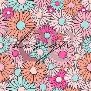 70s Floral Seamless File