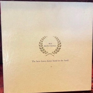4 Track~Reel to Reel Music Tape IRA Ironstrings "The Best Damn Band in the Land" 1960's In Original Box