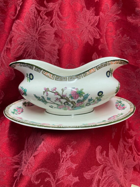 John Maddock & Sons Royal Vitreous 2 Spouted Gravy Boat With Etsy