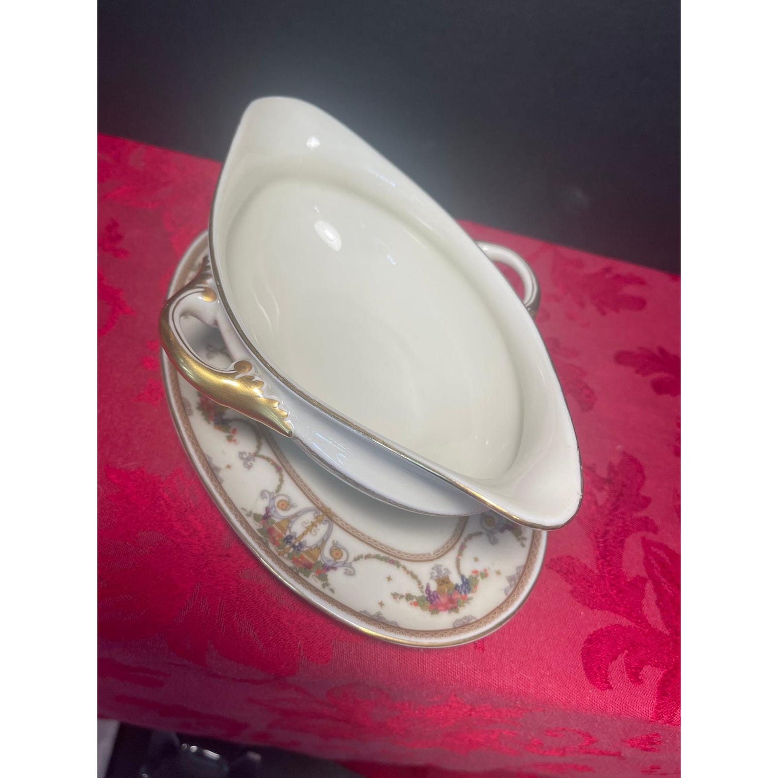 Vintage 1930's Bohemia Royal Ivory Collection Gravy Boat Made in ...