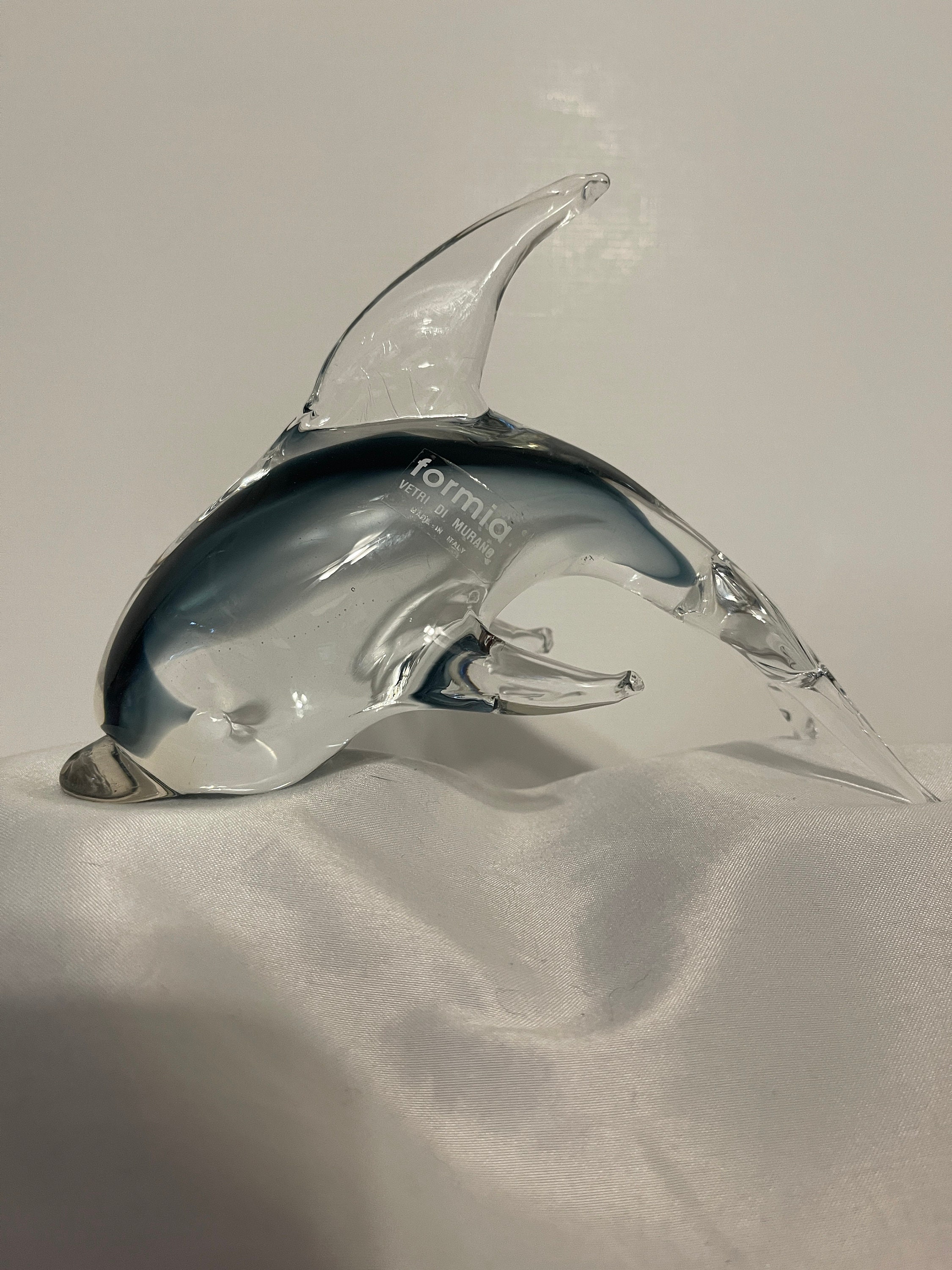 Italy glass dolphin - Etsy 日本