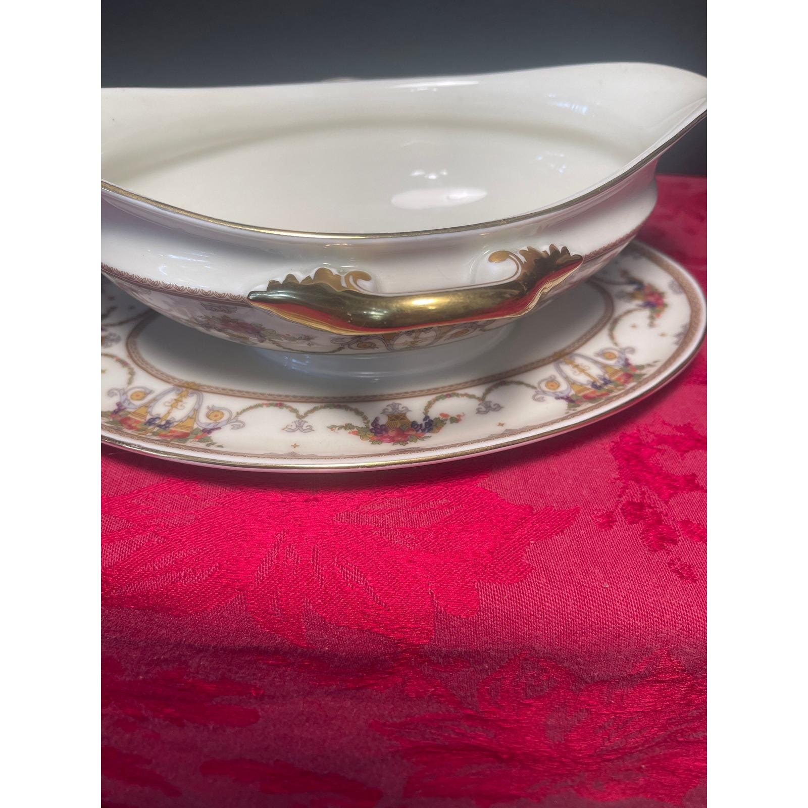 Vintage 1930's Bohemia Royal Ivory Collection Gravy Boat Made in ...