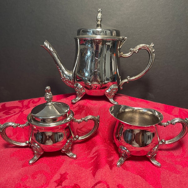Silver Tea Set Etsy