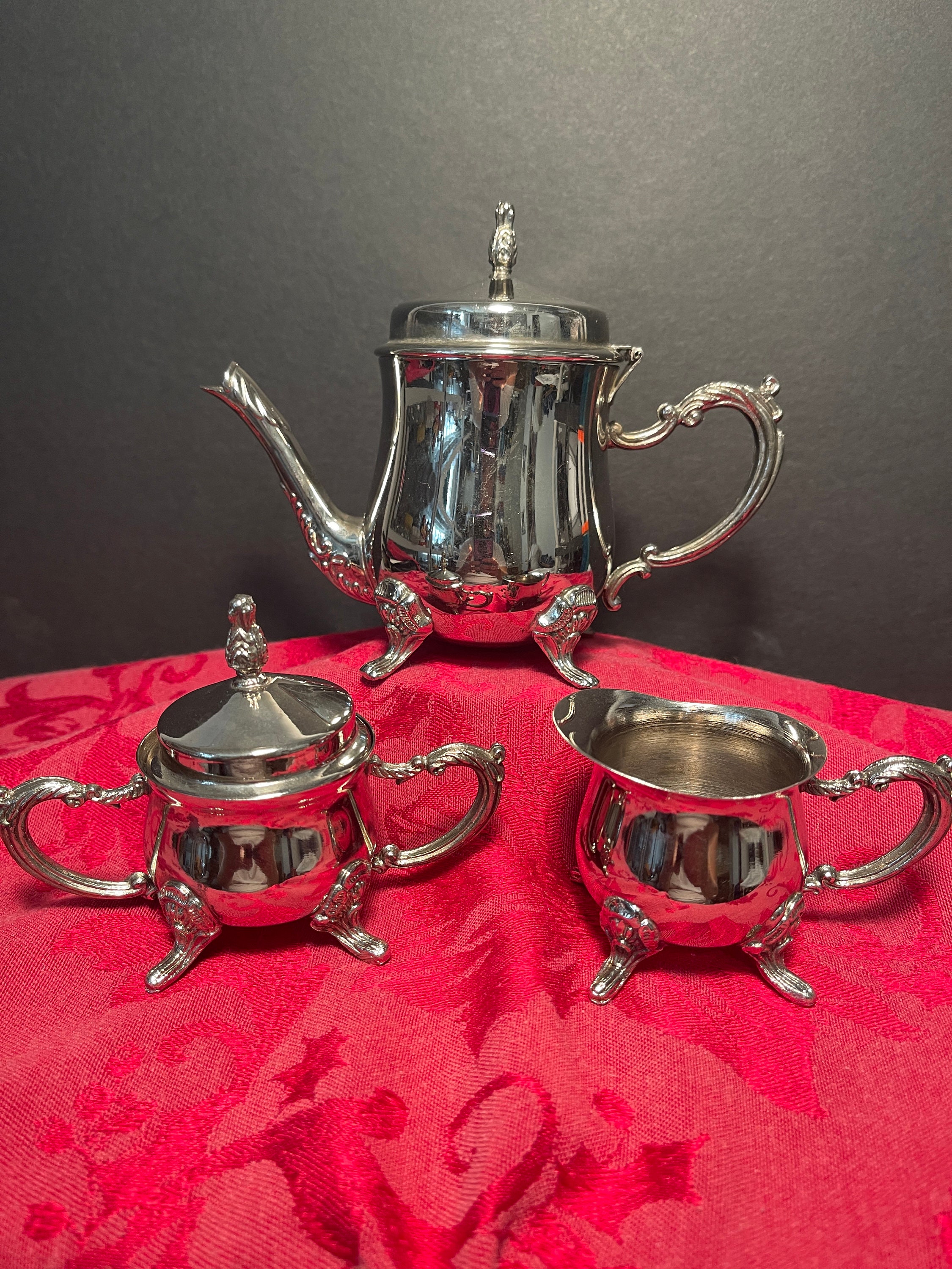 Davco silver ltd espresso cups set of 2 vintage