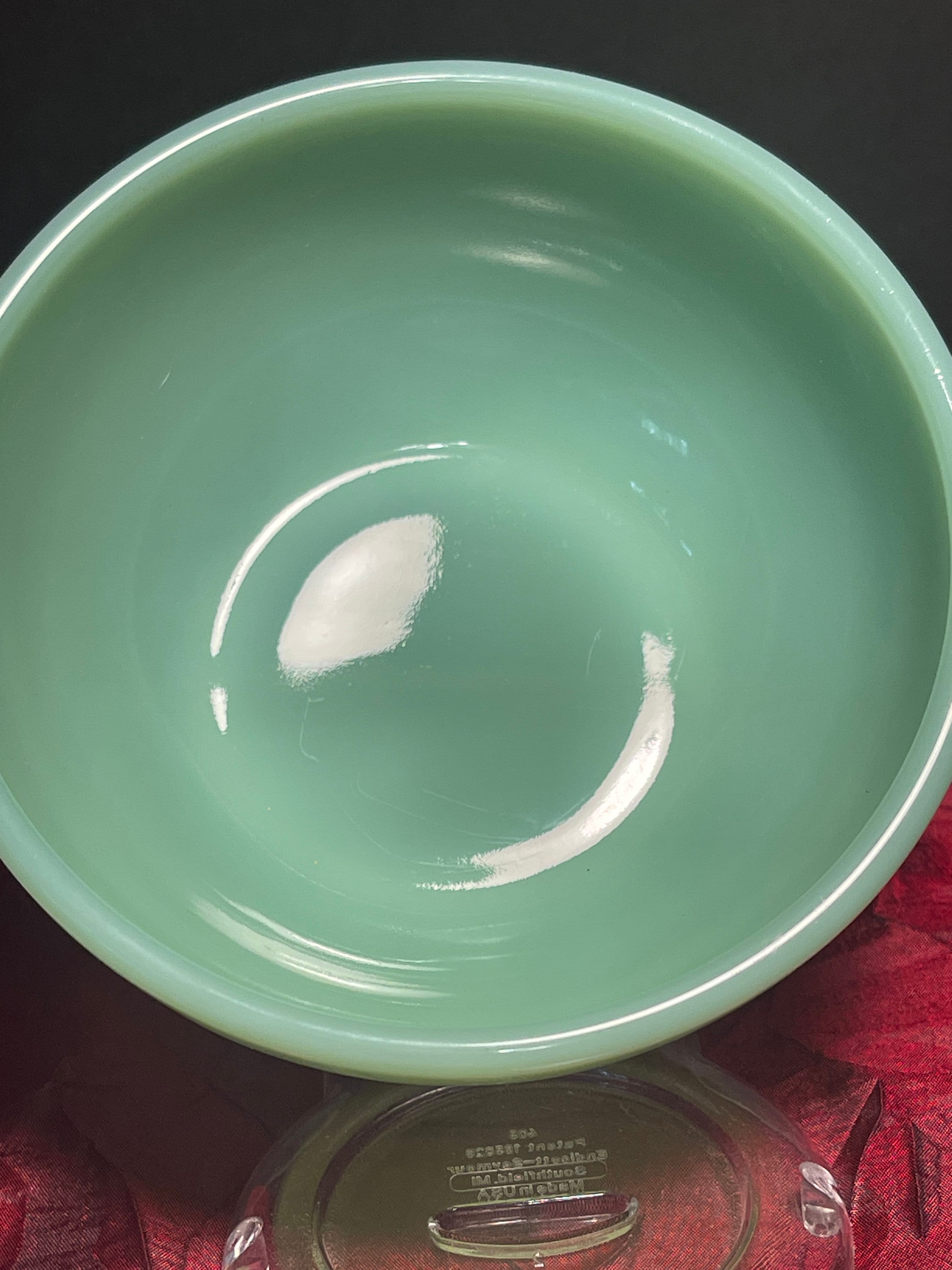 Vintage Jadeite Fire King Chili Bowls Anchor Hocking Oven Ware Etsy