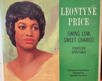 4 Track Reel to Reel Music Tape Leontyne Price Swing Low, Sweet Chariot 1960’s In Original Box