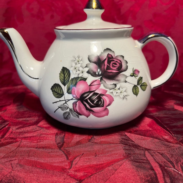 Gibsons Staffordshire England Teapot Etsy