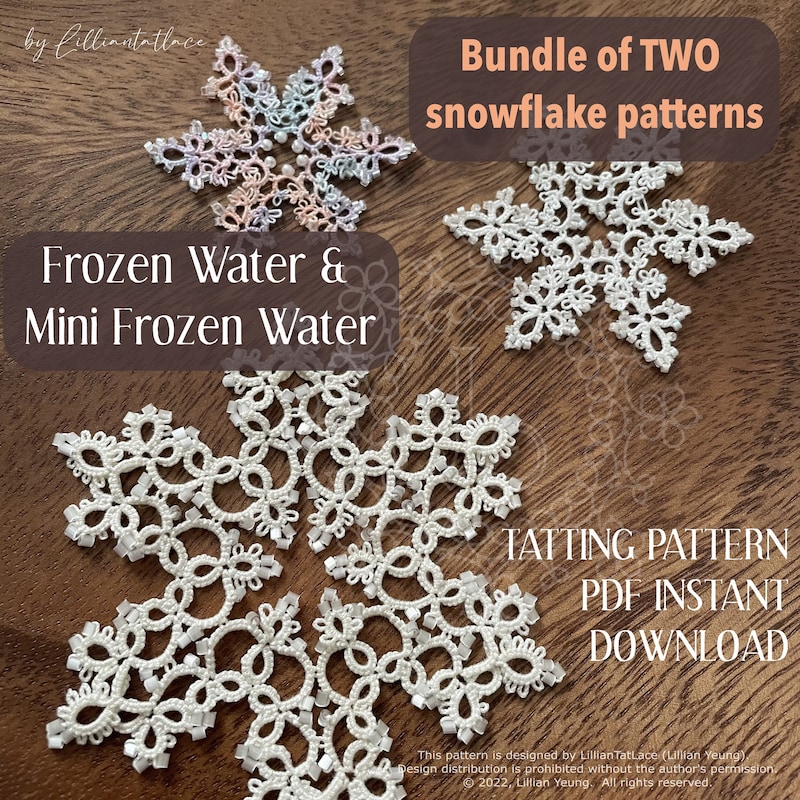 Beaded Snowflake Tutorial - Etsy