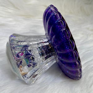 MERMAID & Shells Stamp Pressing Tool, Glass Resin Glitter Stamp Pressure Tool, Paper Craft Tool, Stamping Press, works with Misti platform