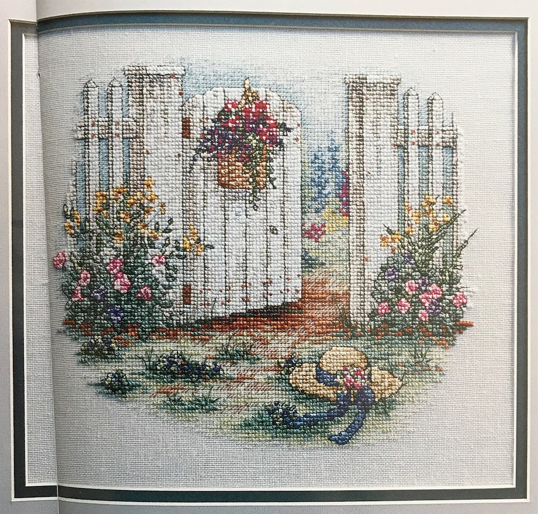 Inviting Gateway by Paula Vaughan Counted Cross Stitch Pattern at Home ...