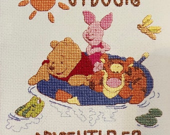 Winnie the Pooh Cross Stitch Pattern, Outdoor Adventures (PDF Pattern)