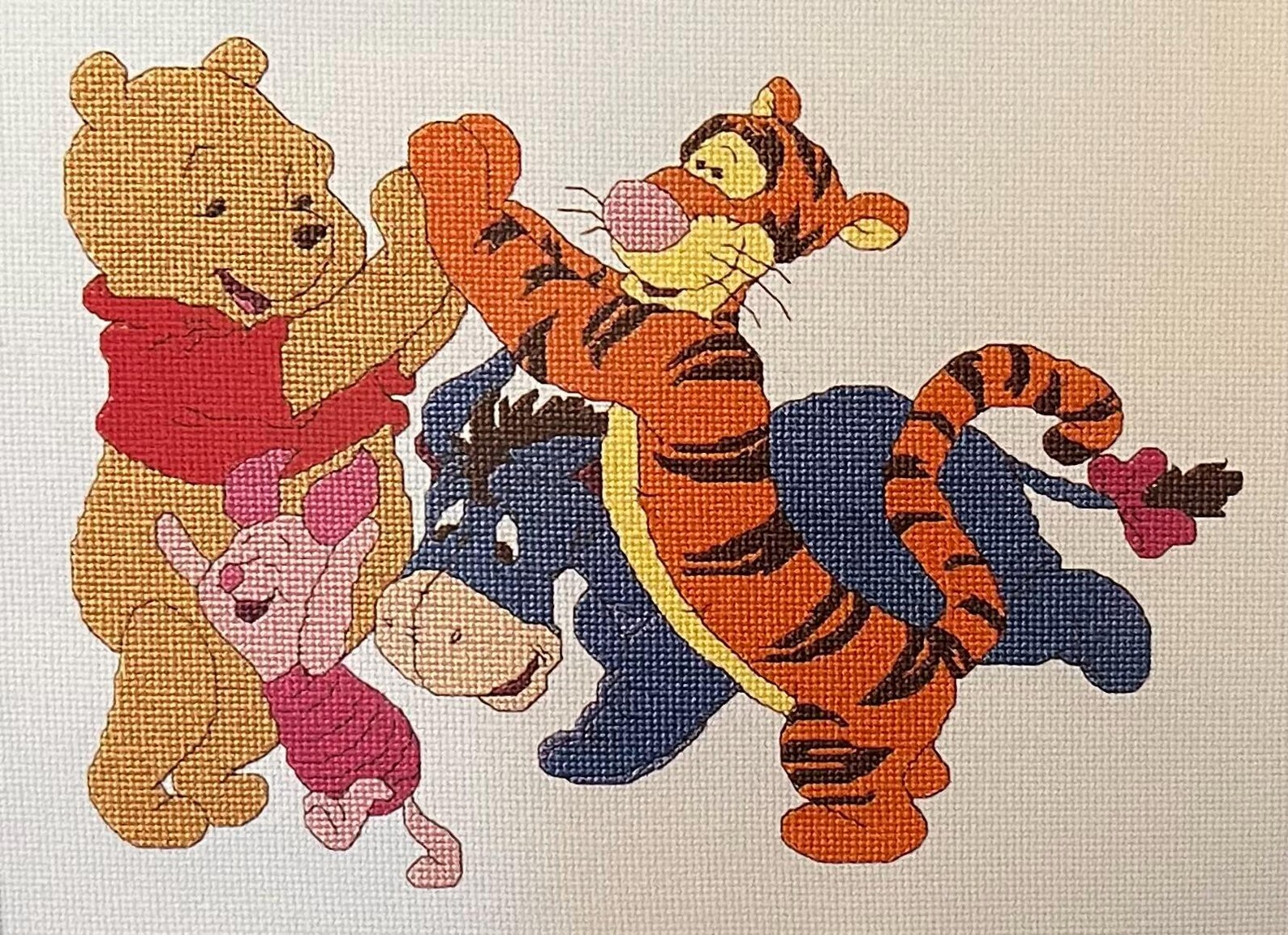 Winnie the Pooh Cross Stitch Pattern Pdf Baby Nursery Eeyore Tigger ...