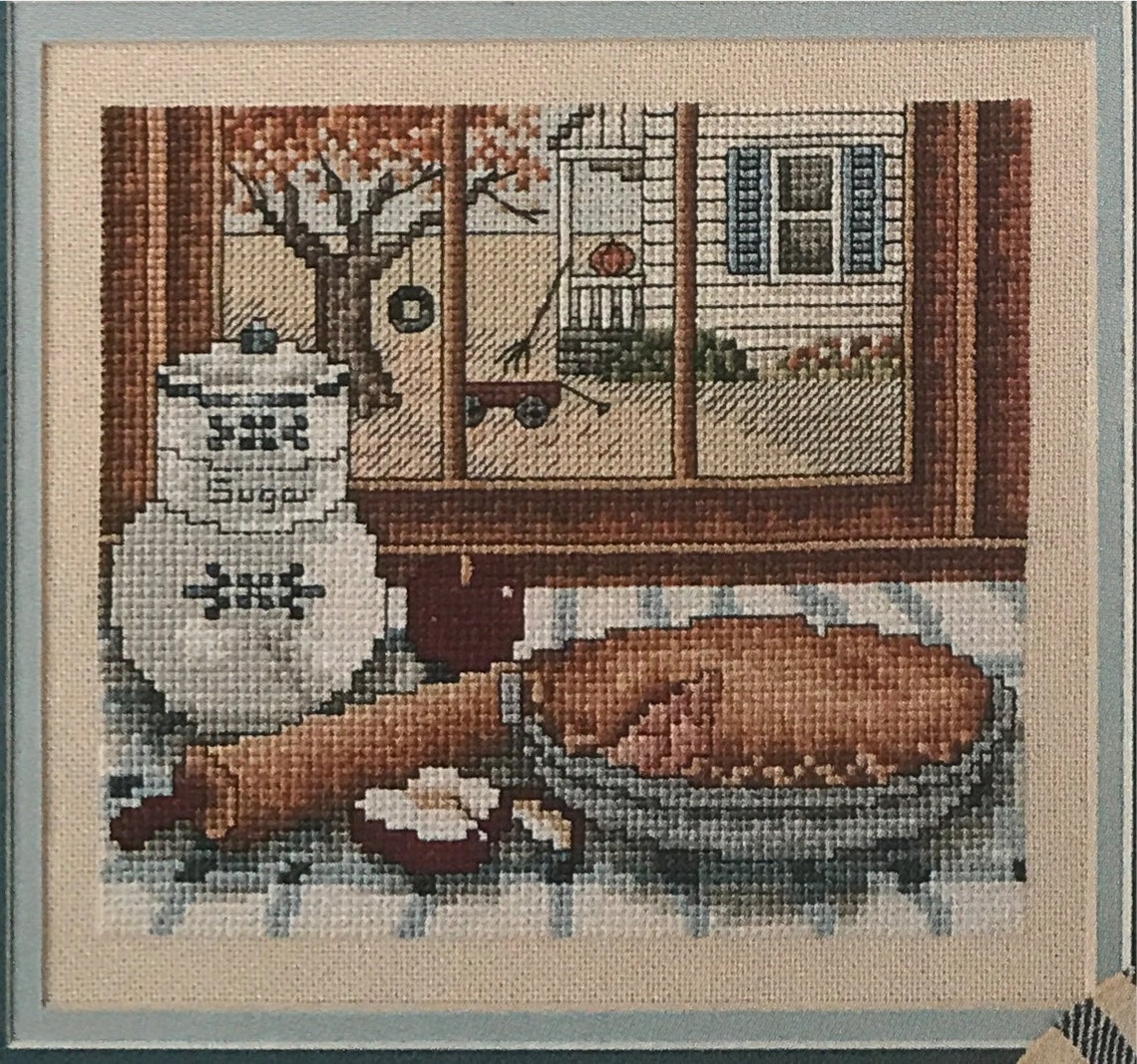 Seasonal Scenes Counted Cross Stitch Pattern Digital Instant Download