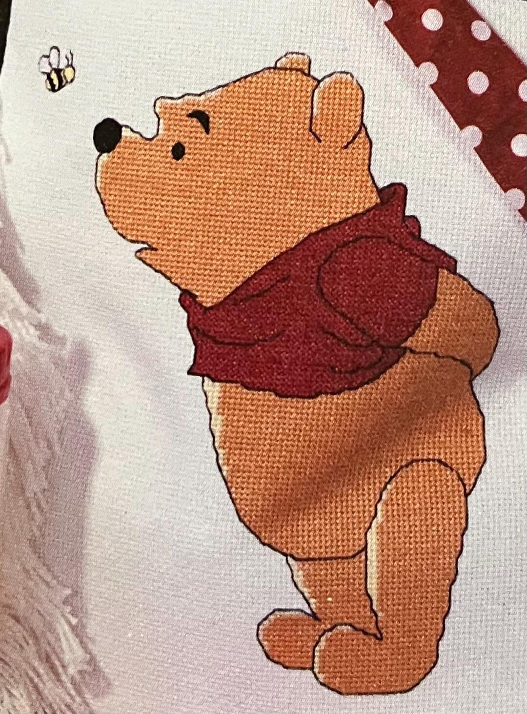 Winnie the Pooh and the Honey Bee Cross Stitch Pattern Pdf Baby Nursery ...