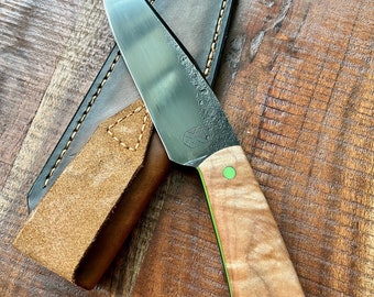 Hand Forged Knife - Blued Hunter