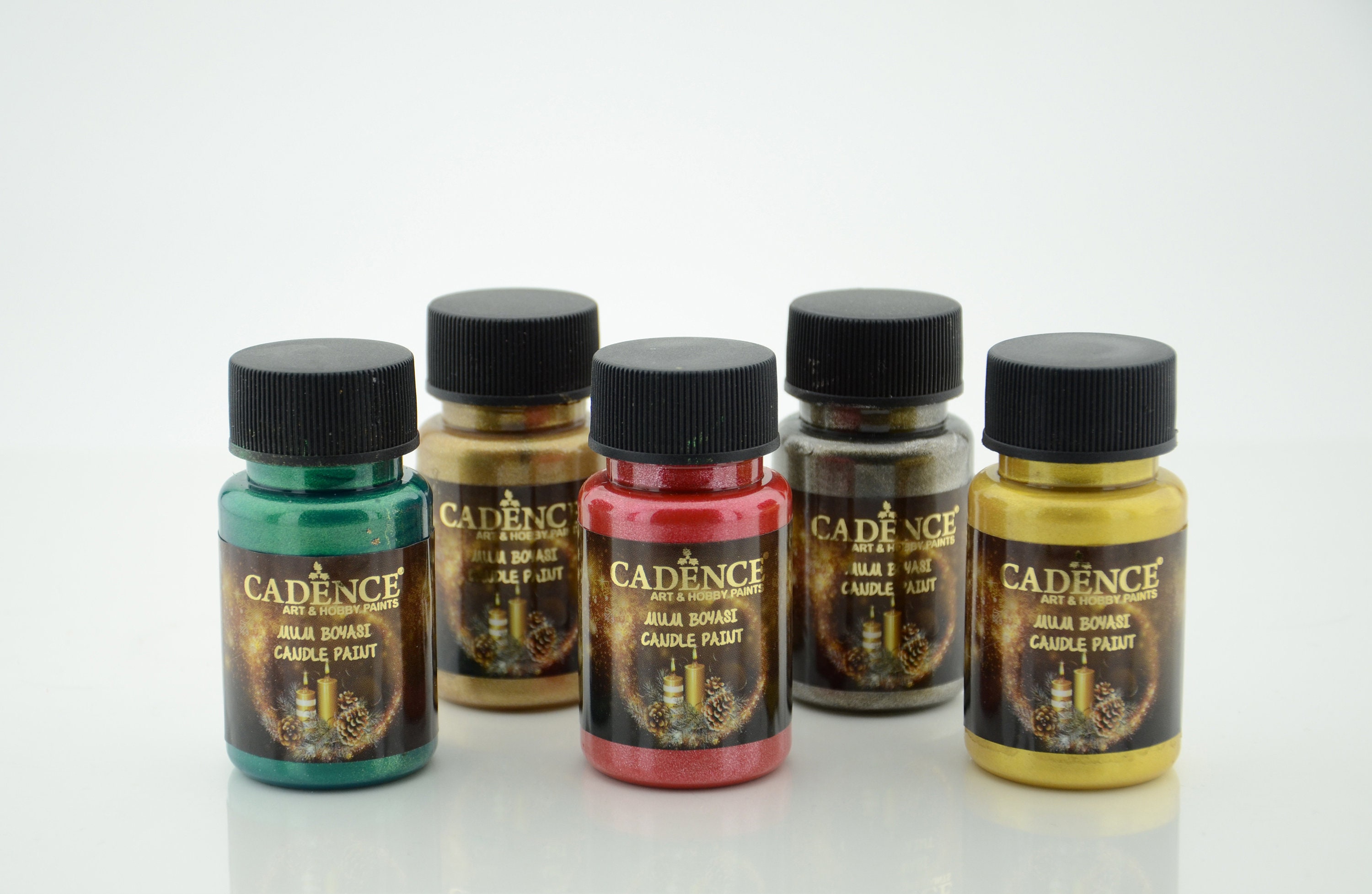 CADENCE candle paint 50 ml. - RICH GOLD 2136  Buy online fast and easy ☛【  】