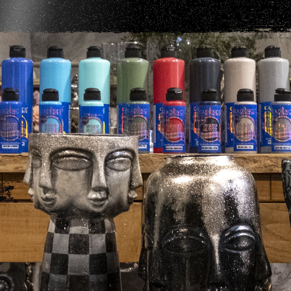 Cadence Hybrid Gold Glitter Multisurface Paint Gold Glitter Etsy